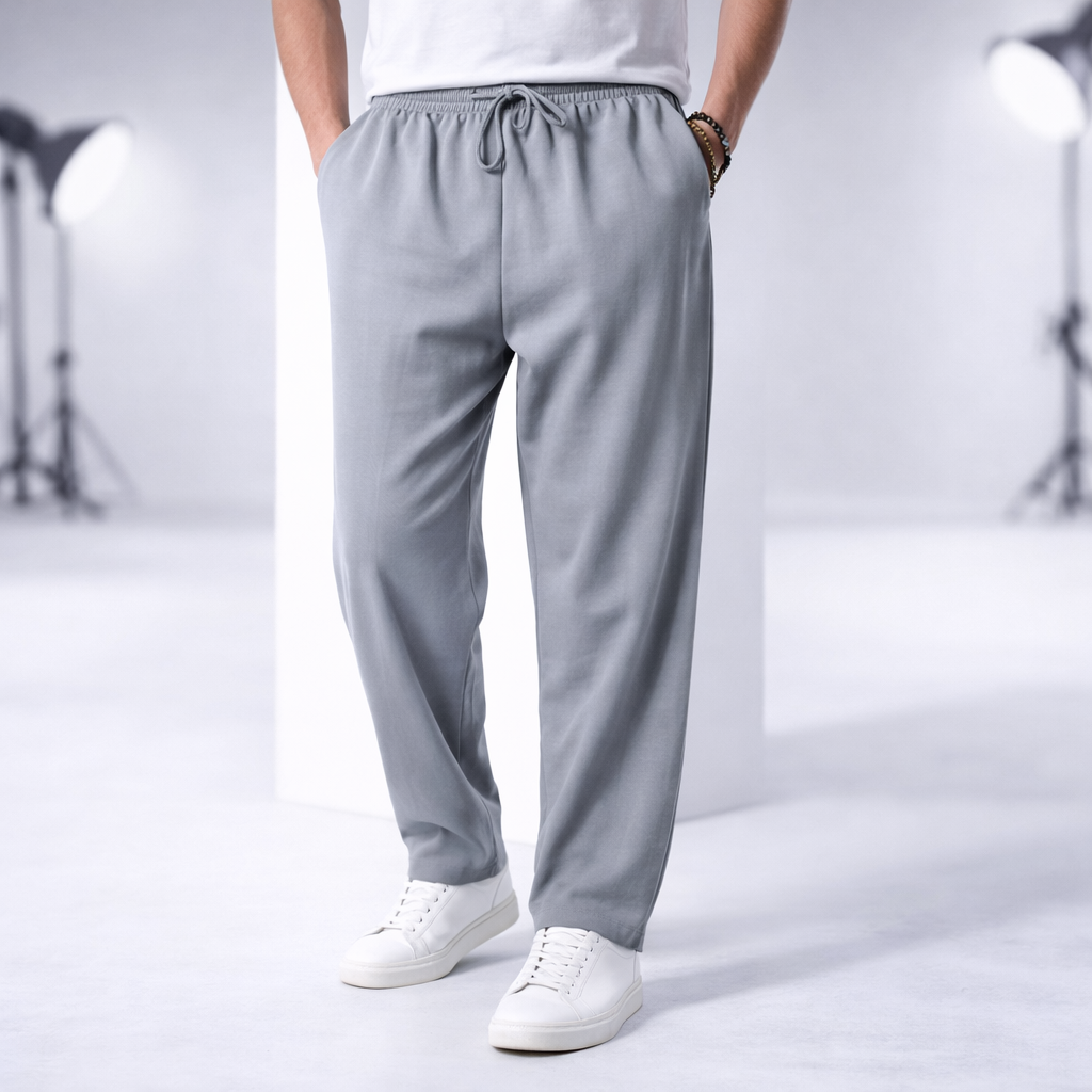 Men's Cotton Drawstring Pants with Deep Pockets | Arden