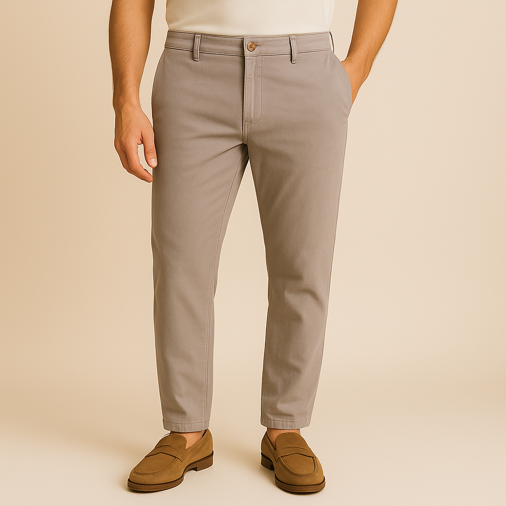 Linen Pants – Men's Tapered Casual Trousers | Savoni