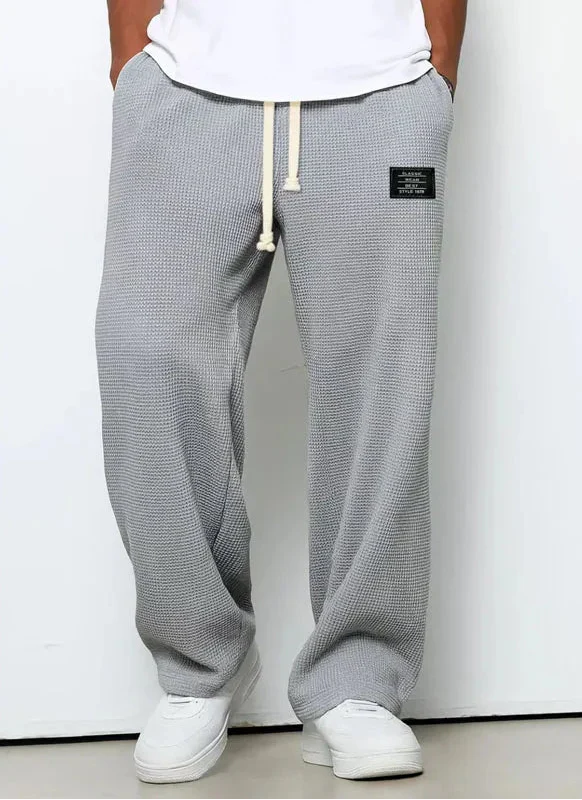 Men's Waffle Knit Drawstring Pants | Arden