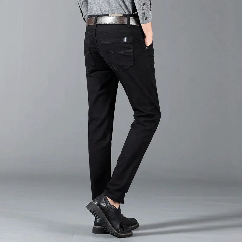 Slim Fit Trousers – Men's Cotton Dress Pants | Savoni