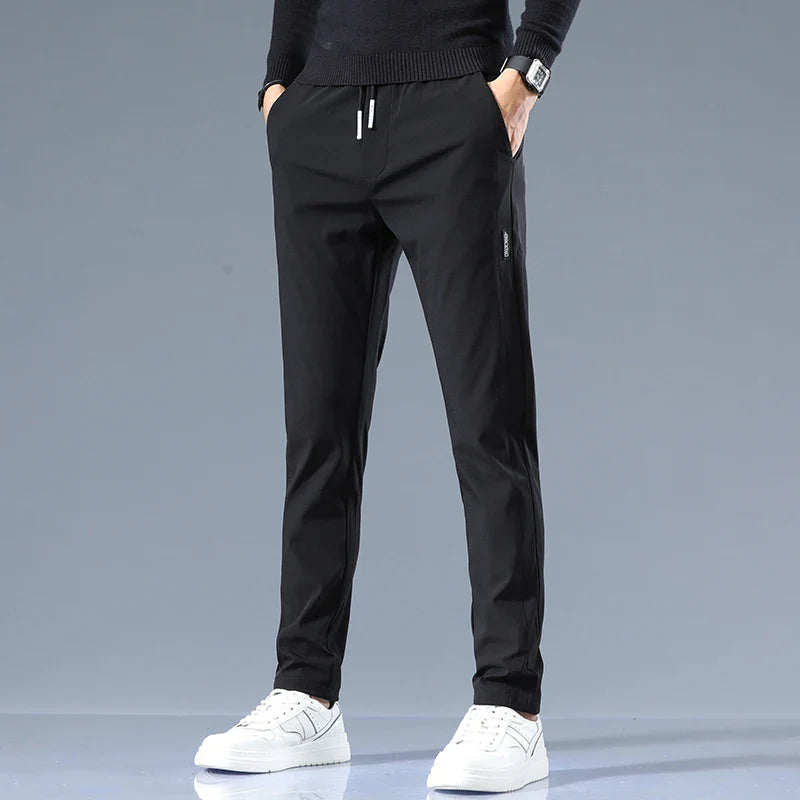 Savoni Slim Fit Cotton Pants